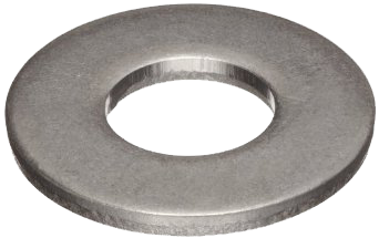 100 Qty USS Standard 1/4" Stainless Steel Flat Washers 